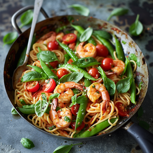 Prawn Linguine