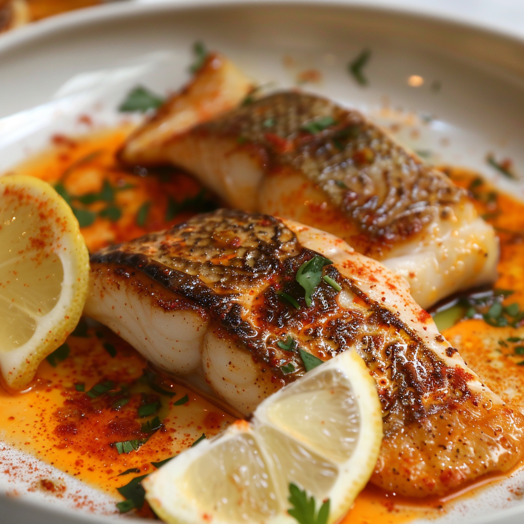 Crispy John Dory with Aromatic Paprika Butter Recipe