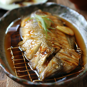 Japanese Styled Boiled Flathead Recipe
