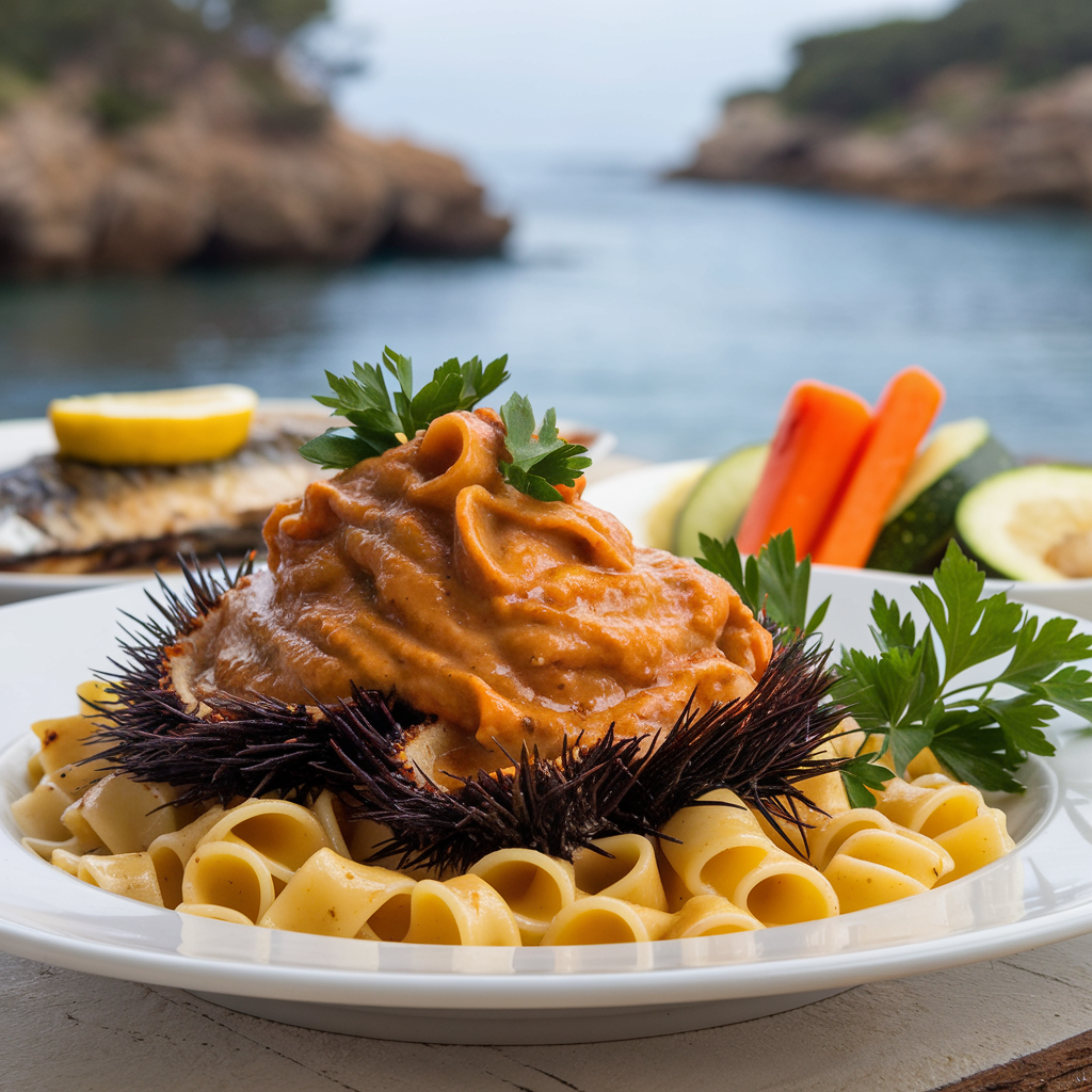 Coastal Sea Urchin Pasta recipe