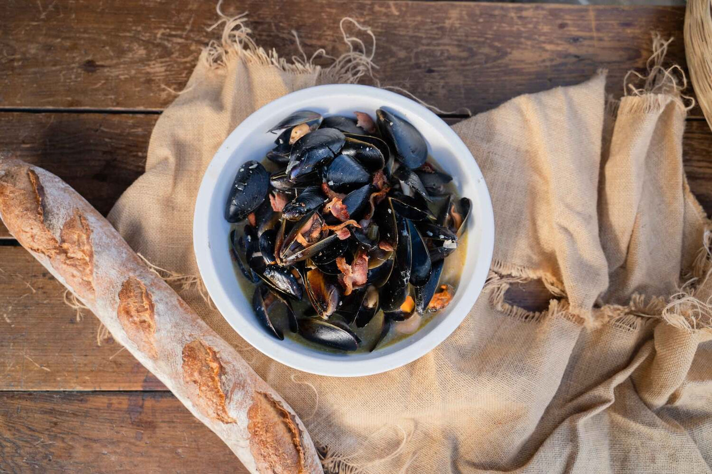 Live Blue Mussels