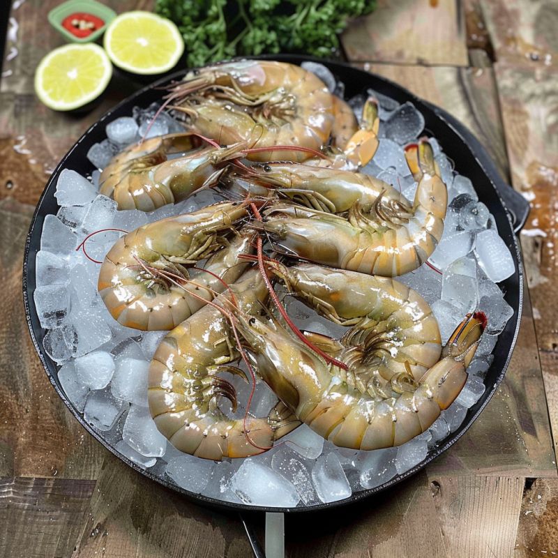 Extra Large Prawns Cooked