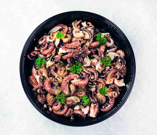 Garlic Oregano Marinated Octopus