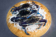 Raw Blue Swimmer Crab 1kg Bag
