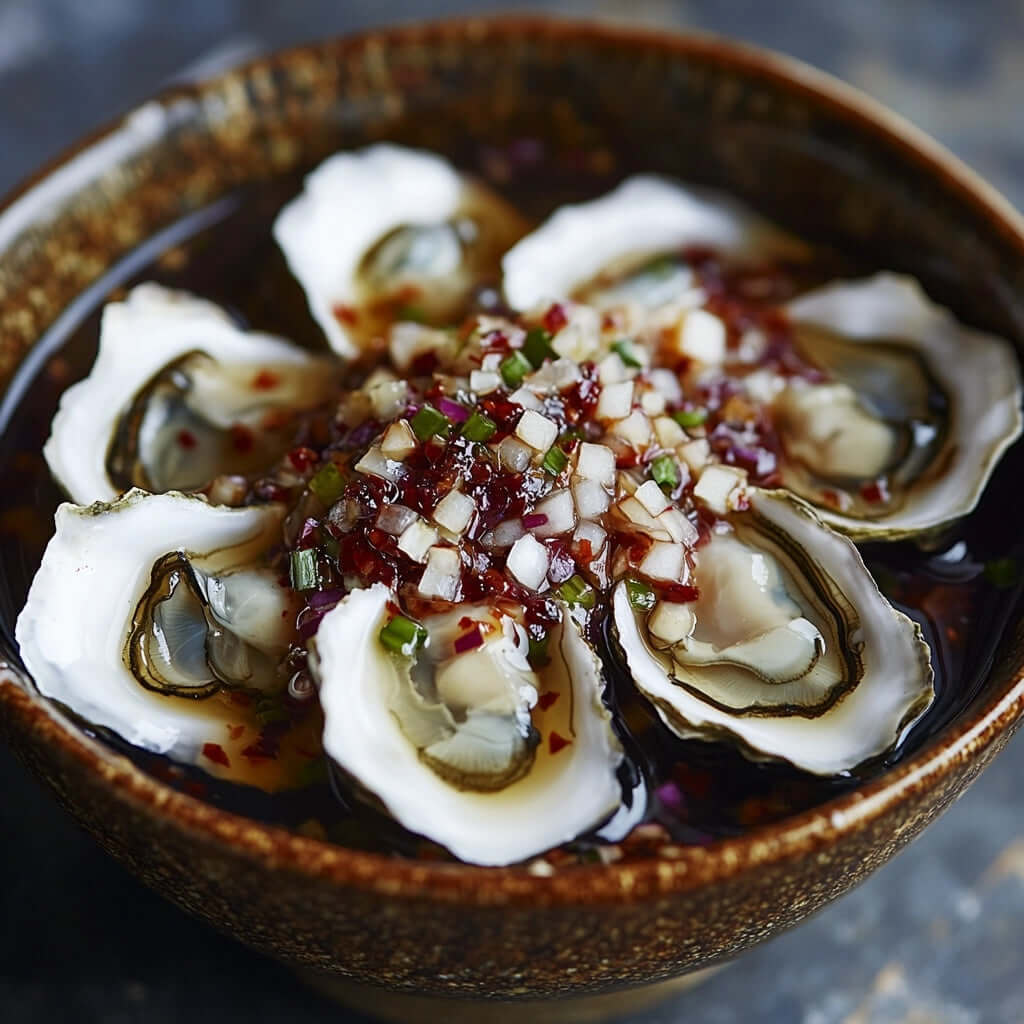 Zesty Oyster Mignonette