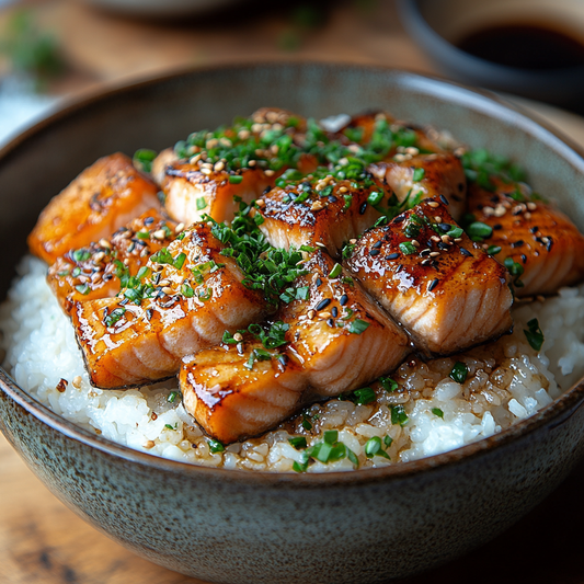 Salmon Belly Rice Pot – Savory, Aromatic, and Comforting