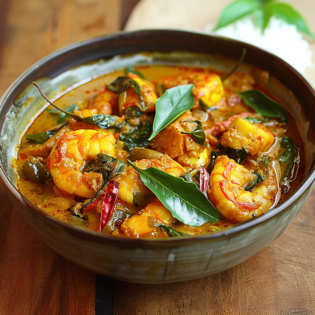 Authentic Coconut and Seafood Laksa Recipe