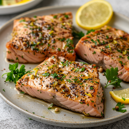 Zesty Herb Air-Fried Tuna Steak Recipe