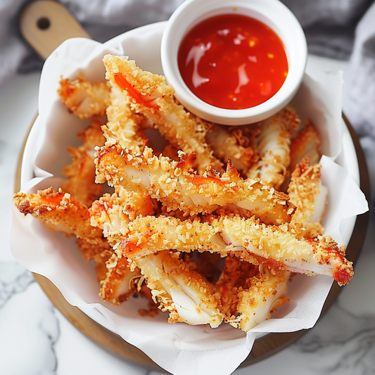 Crispy Air Fryer Crab Sticks Recipe