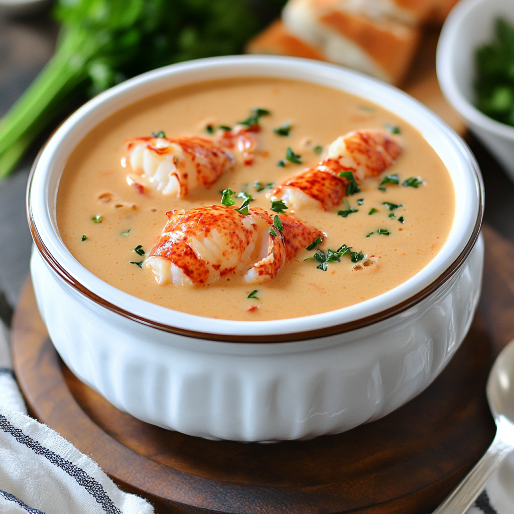 Creamy Lobster Bisque Recipe