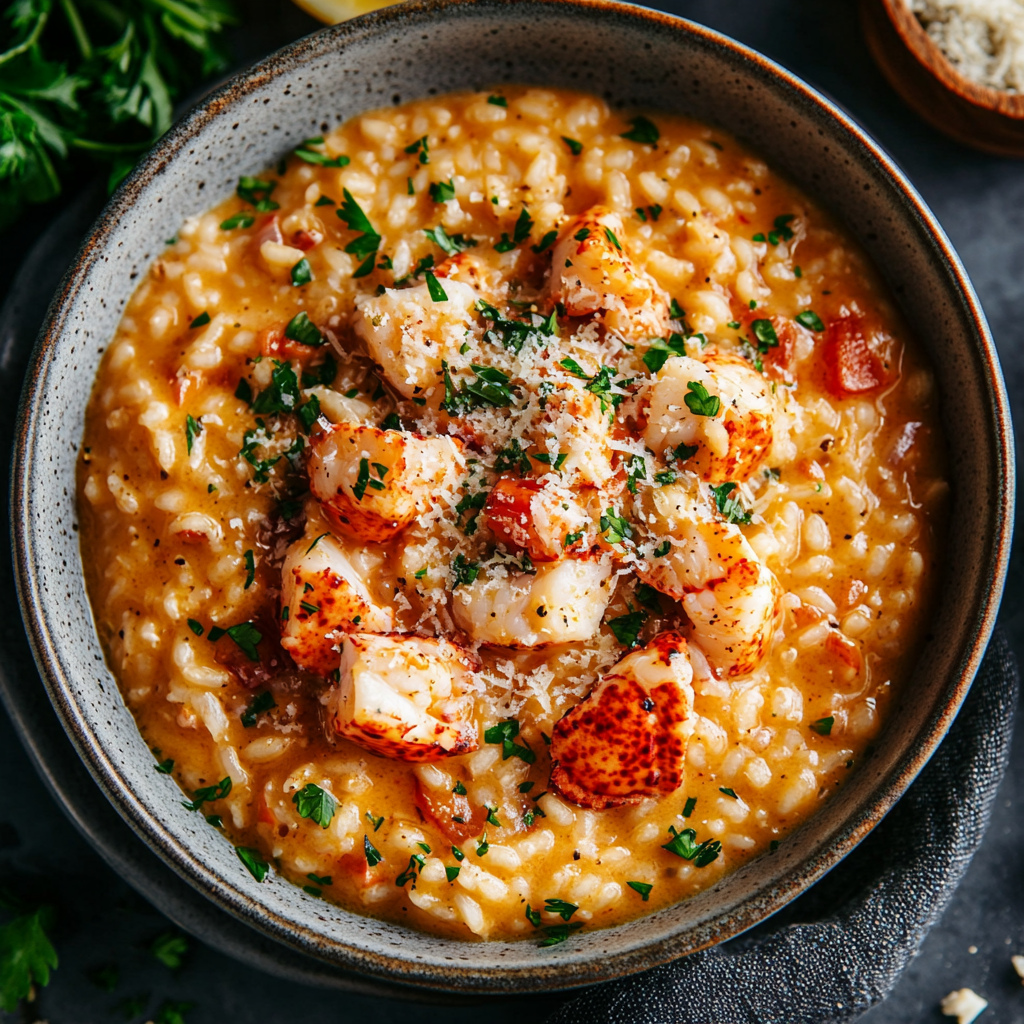 Creamy Lobster Risotto Recipe