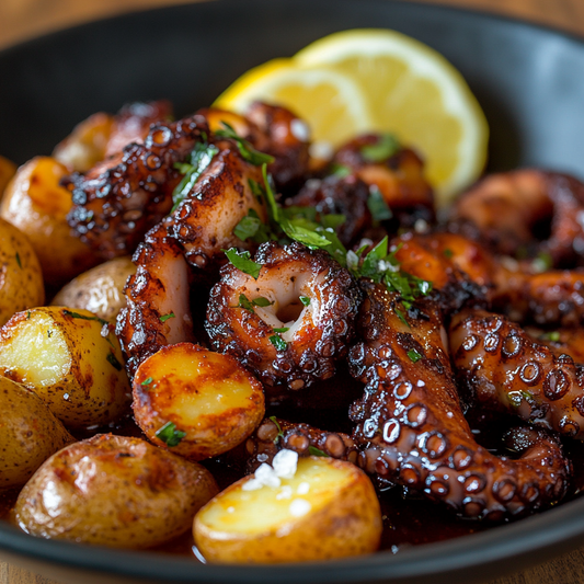 Galician-Style Octopus with Smoked Paprika Recipe