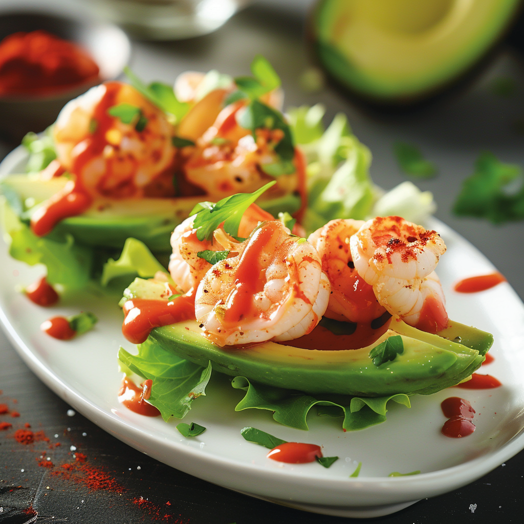 Aprawn Elegant Prawn Cocktail with Avocado Recipe – Getfish Seafood