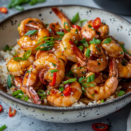 Spicy Garlic Prawn Stir-Fry Recipe