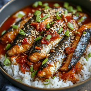 Korean-Style Braised Sardines in Spicy Soy Sauce Recipe