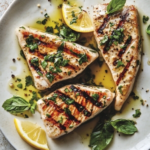 Lemon-Herb Grilled Swordfish Steaks Recipe