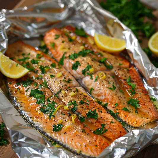 Garlic Butter Rainbow Trout Recipe