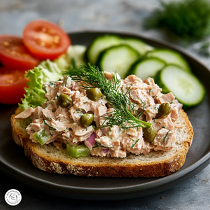 Creamy Tuna Salad Sandwiches with Fresh Dill Recipe