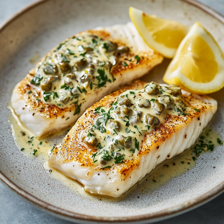 Turbot with Zesty Tartare Sauce Recipe – Getfish Seafood