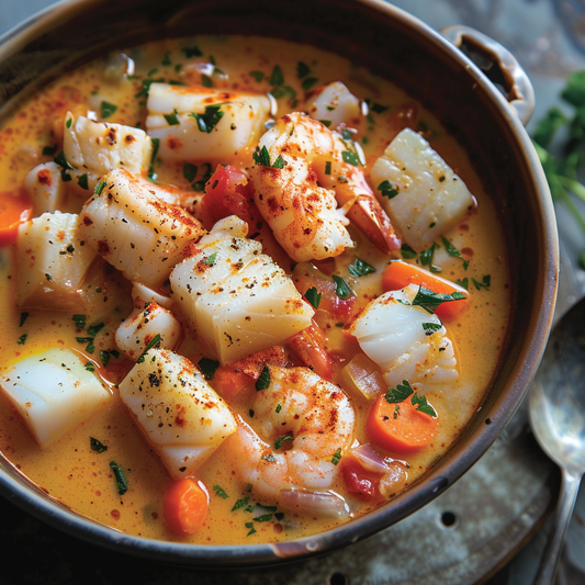 Rustic Seafood Bisque Recipe