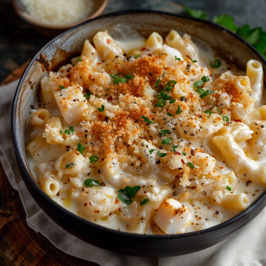 Luxurious Crab Mac and Cheese Delight Recipe