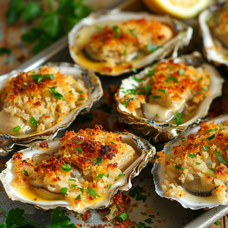 Creole Crab Baked Oysters Recipe – Getfish Seafood