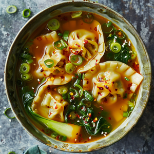 Quick Gyoza Vegetable Soup Recipe