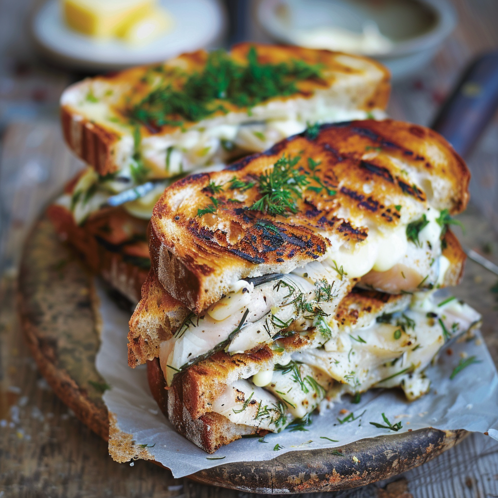 Smoky Mackerel Melt Sandwiches Recipe – Getfish Seafood