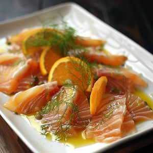 Citrus Kingfish Sashimi Recipe