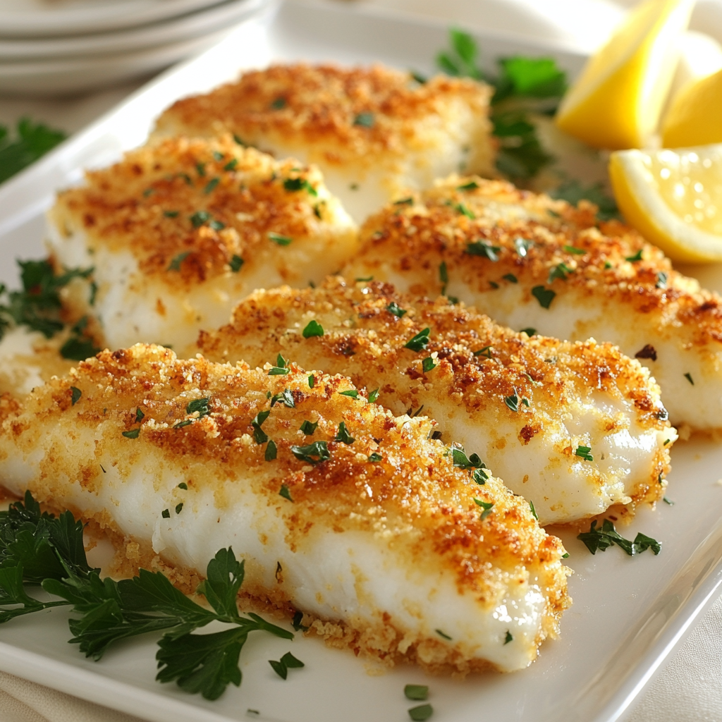 Golden Crumbed Orange Roughy Recipe