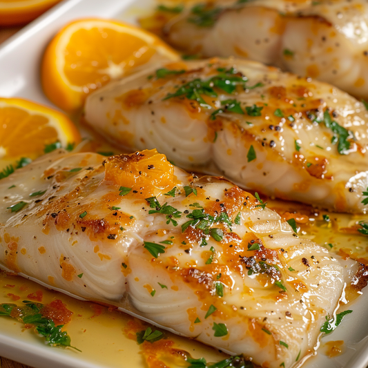 Citrus Glazed Orange Roughy Recipe