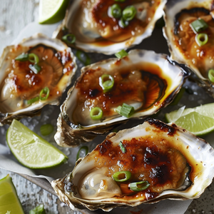 Miso-Glazed Baked Oysters Recipe