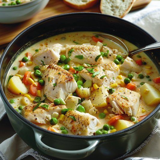 Creamy Snapper Chowder Recipe