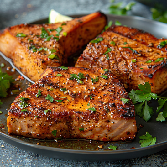 Smoky Paprika Air Fryer Tuna Steaks Recipe