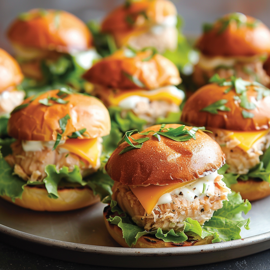 Tiny Tuna Fillet Sliders Recipe