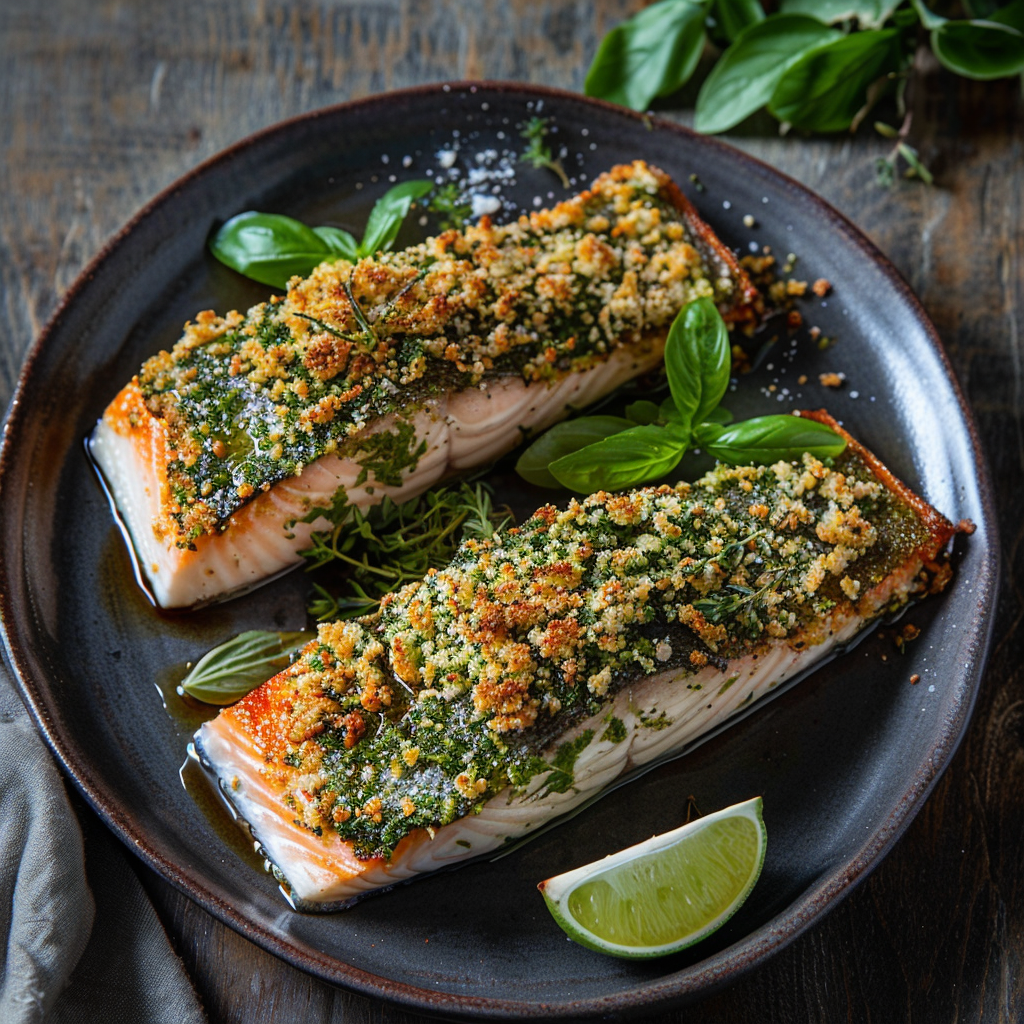 Seared Ocean Trout with Herb Crust Recipe