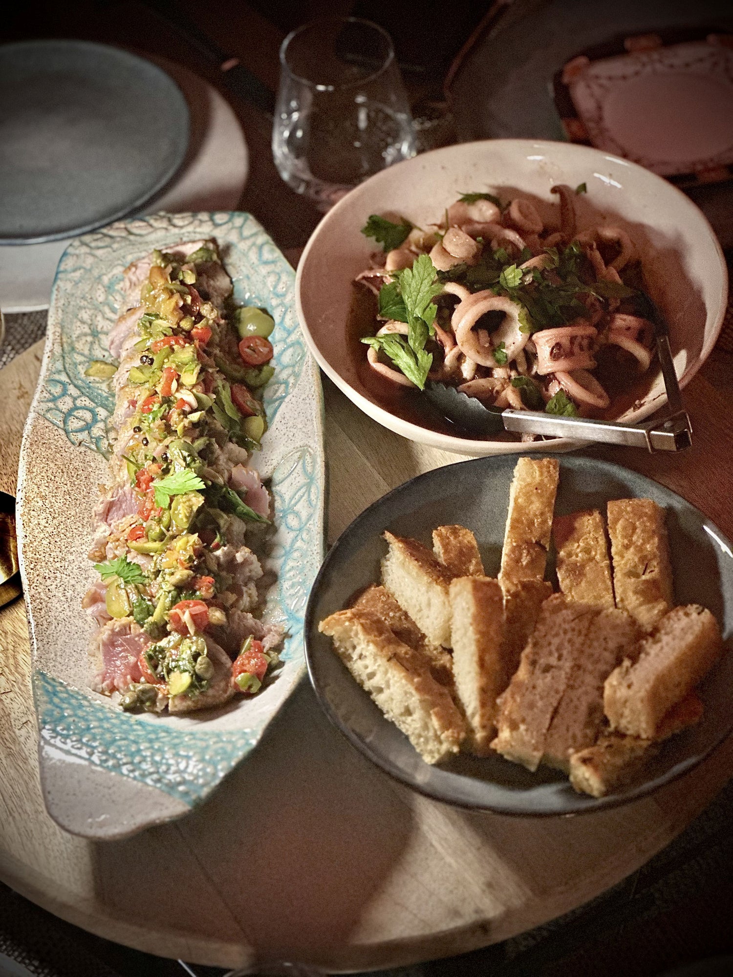 Seared Tuna Steak Escabeche Recipe Getfish Seafood