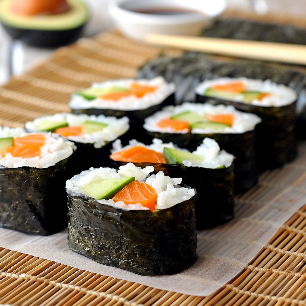Salmon Sushi Rolls Recipe – Getfish Seafood