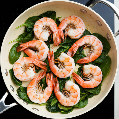 Sauté the Prawns