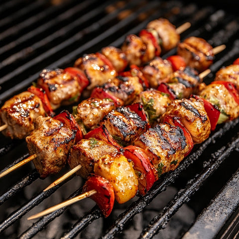 Step 4 - Grill the Skewers