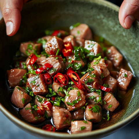 Step 2 - Marinate the Tuna