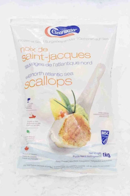 Canadian Scallops in a Packaging