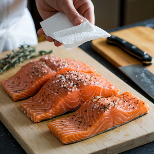 Season the Salmon
