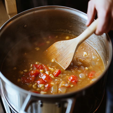 Prepare the Tamarind Broth