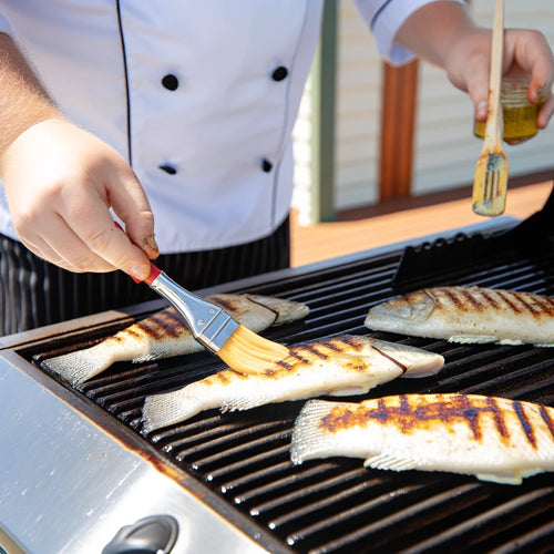 Grill the Barramundi: