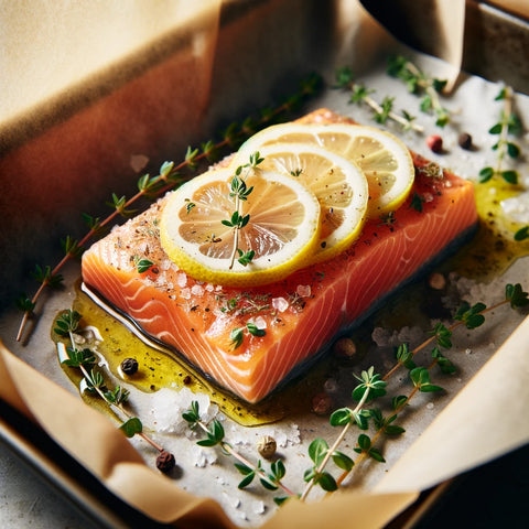 Prepare Salmon Parcels: