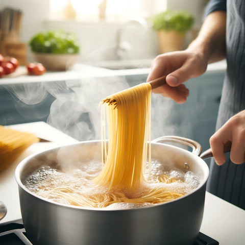 煮意大利面: