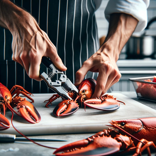 Crack Lobster Shells: