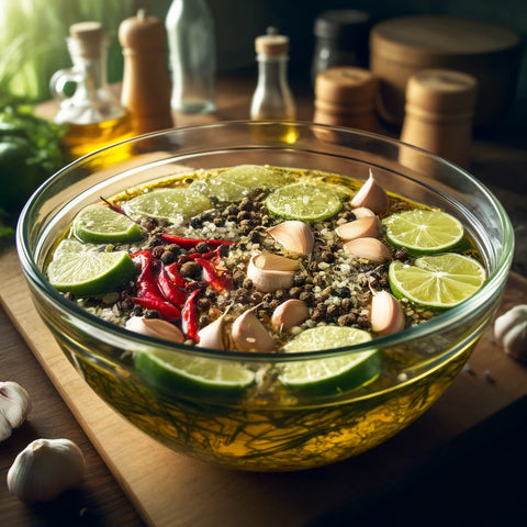 Prepare Marinade: