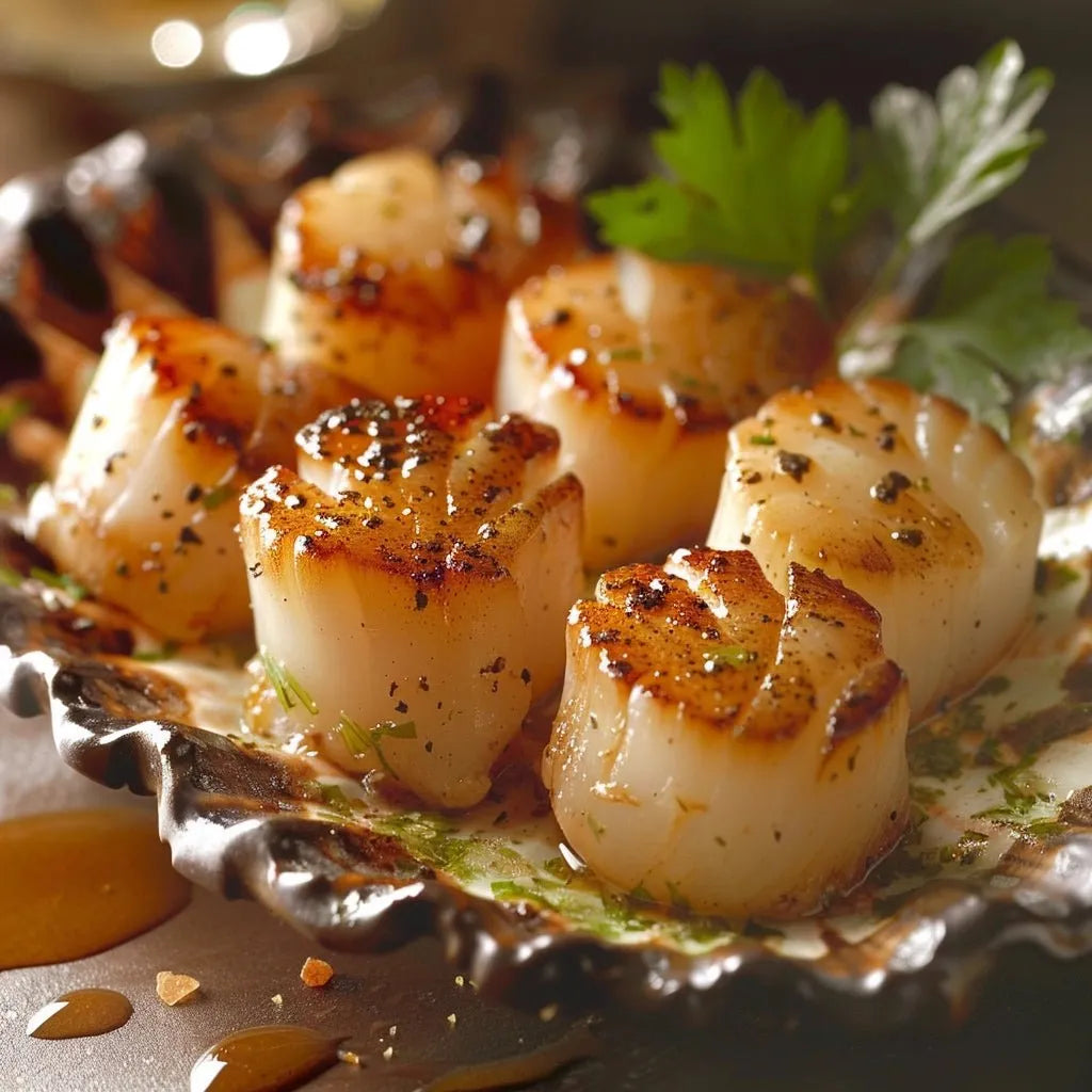 Frozen Canadian Scallops 20/30 1kg Per Packet